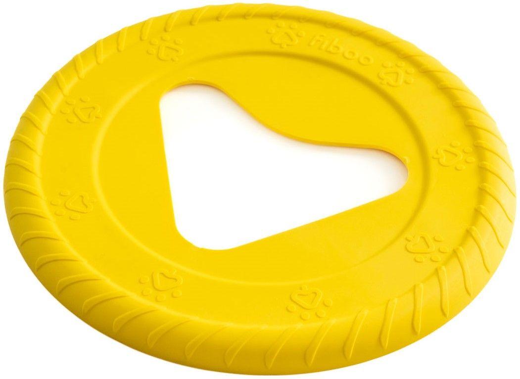 Fiboo Fiboo Hundefrisbee 25 cm Gul