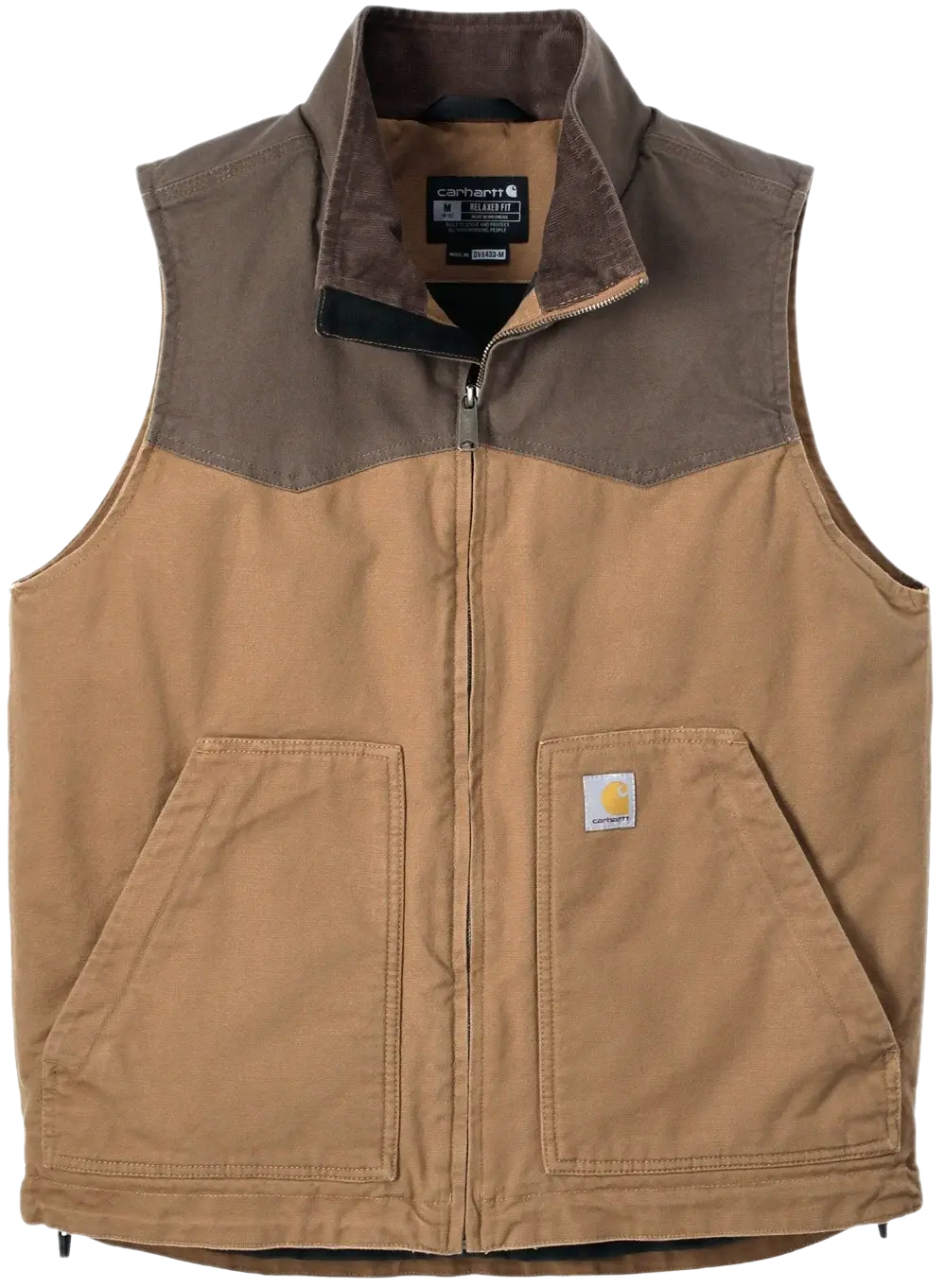 Carhartt Workwear Carhartt Workwear Carhartt M's Montana Duck Vest Carhartt Brown/Coffee