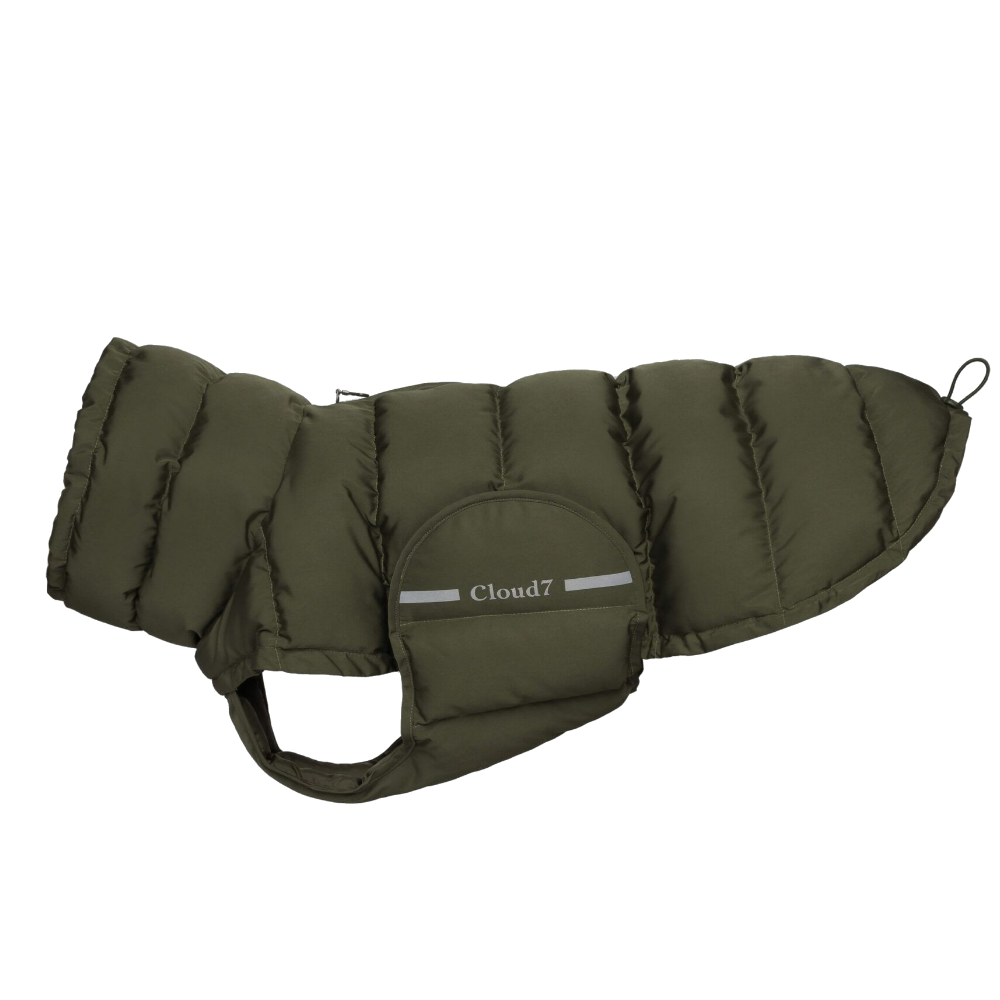 Cloud7 Cloud7 Dog Coat Alaska size 3-5 Olive