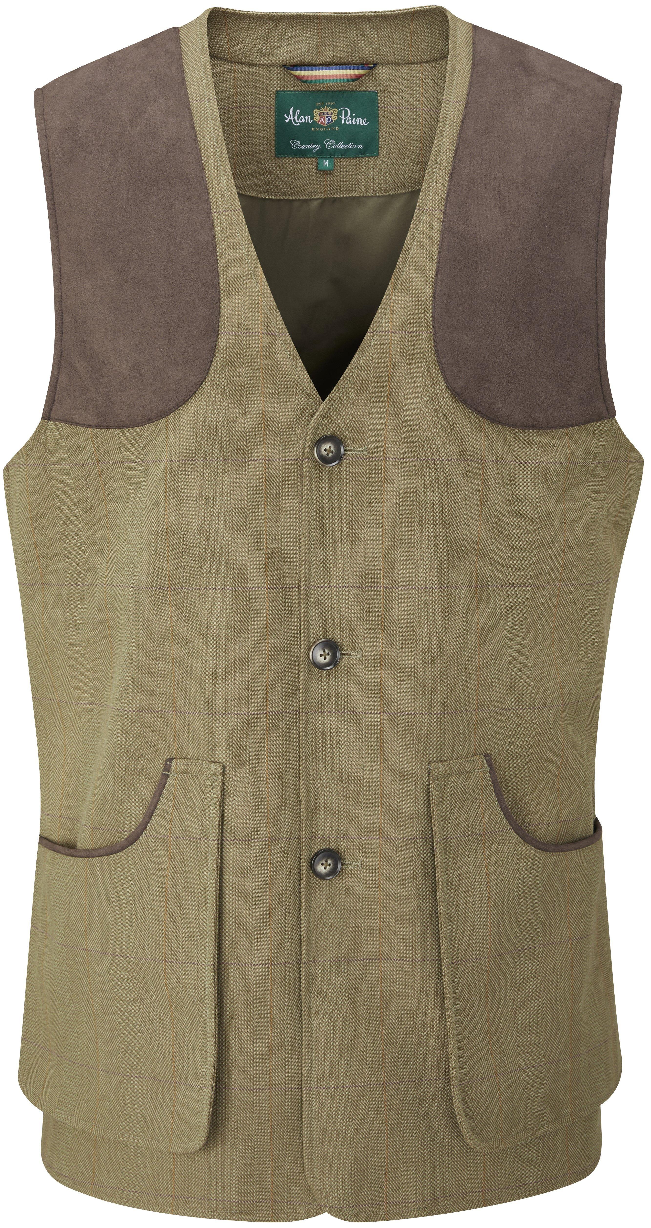 Alan Paine Alan Paine M's Axford Shooting Waistcoat Aspen