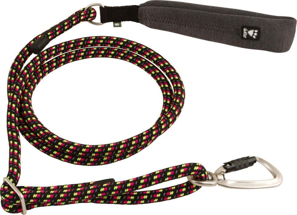 Hurtta Hurtta Adjustable Leash ECO 120-180cm/11 mm Neon Licorice