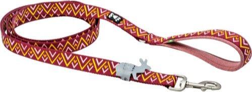 Hurtta Hurtta Razzle-Dazzle Standard Leash 180 cm/25 mm Beetroot