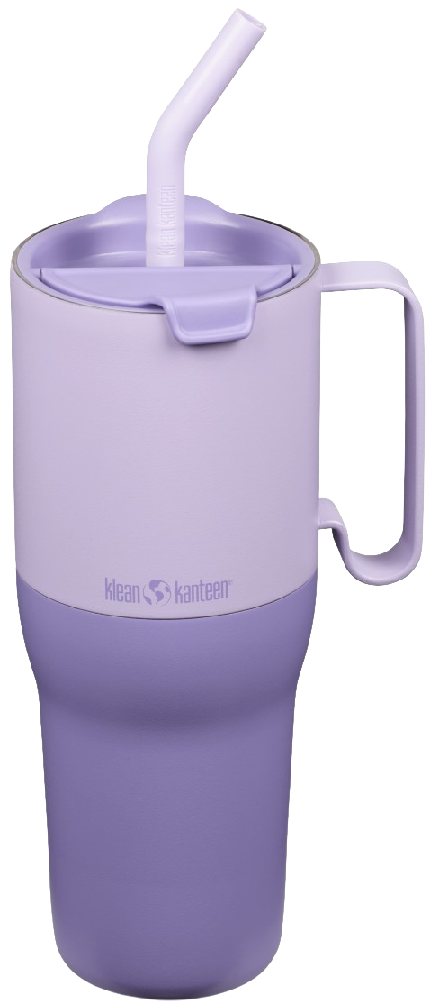 Klean Kanteen Klean Kanteen Rise Tumbler Flip Lid w Straw 1 L Orchid Bloom