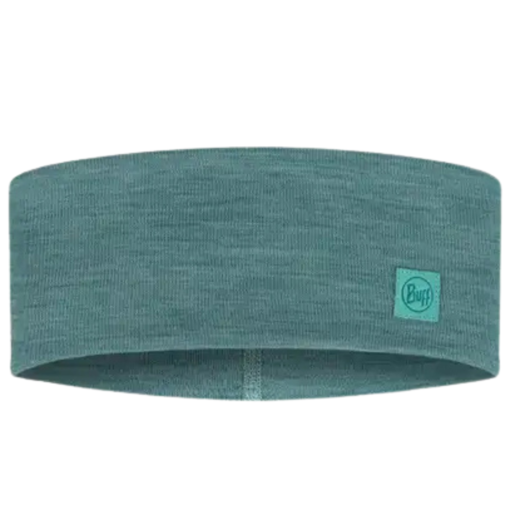 Buff Buff Headband Merino Wide Solid Pool