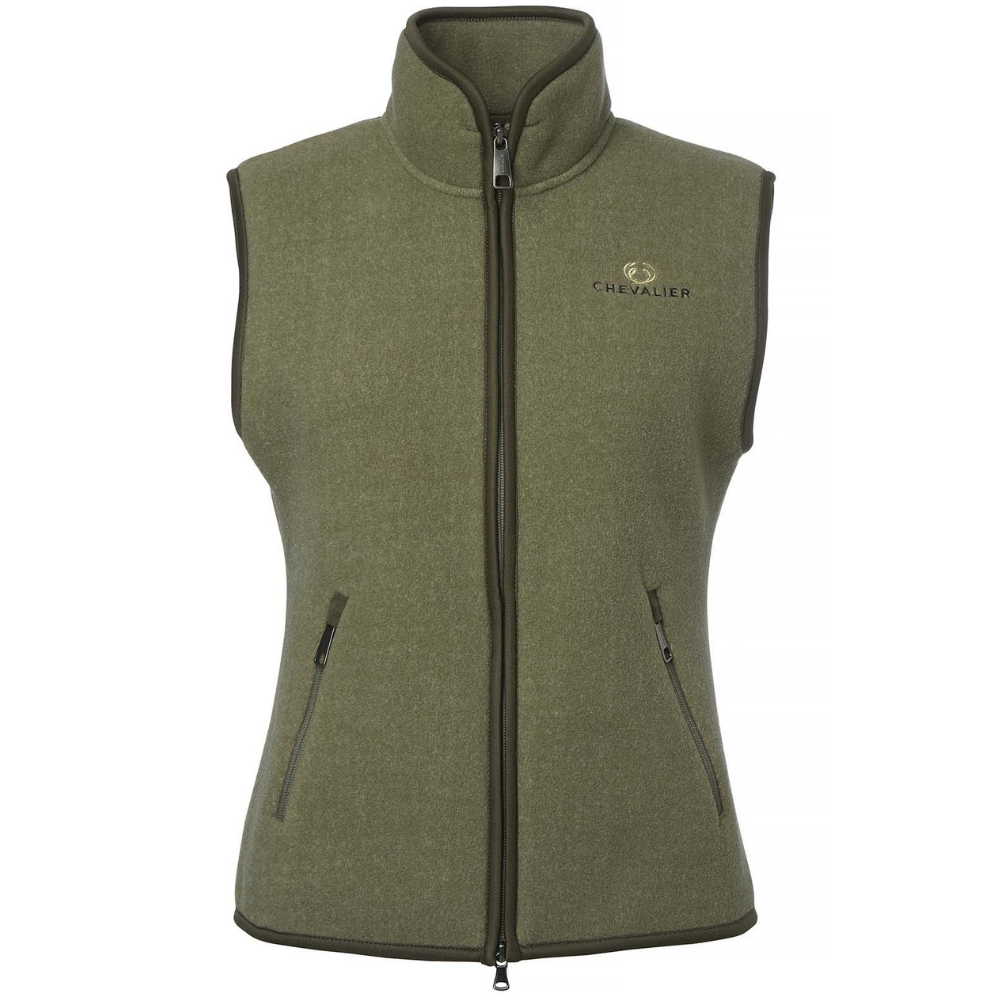Chevalier Chevalier W's Mainstone Fleece Vest Khaki Green