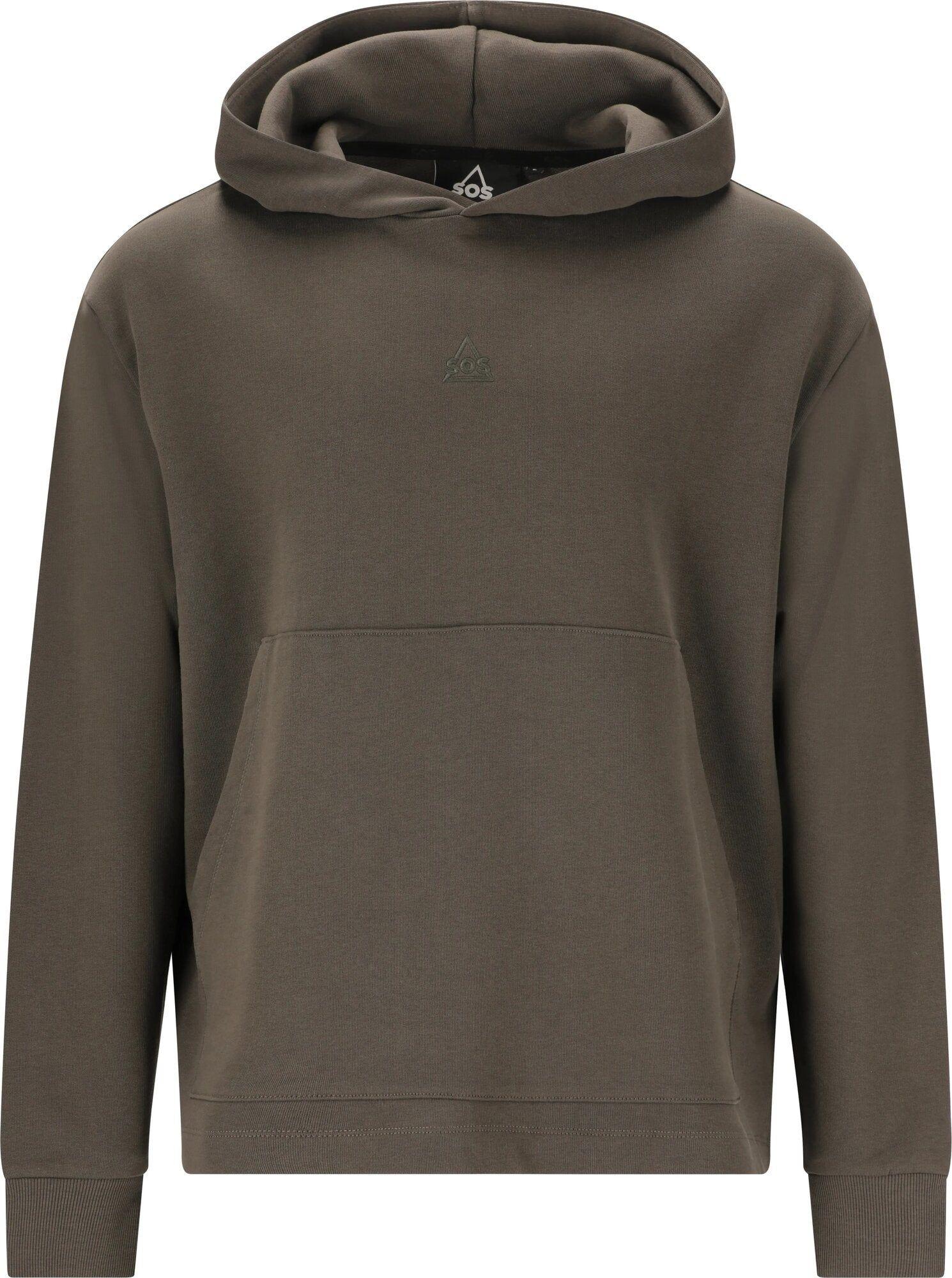 SOS SOS Bovec M Sweat Hood Black Ink