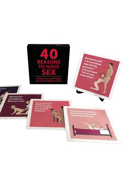 Kheper Games 40 Reasons To Have Sex