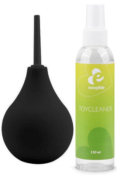 Paketerbjudande Anal Douche + Toy Cleaner
