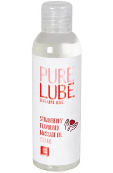 Pure Lube Pure Lube Massage Oil Strawberry 150 ml