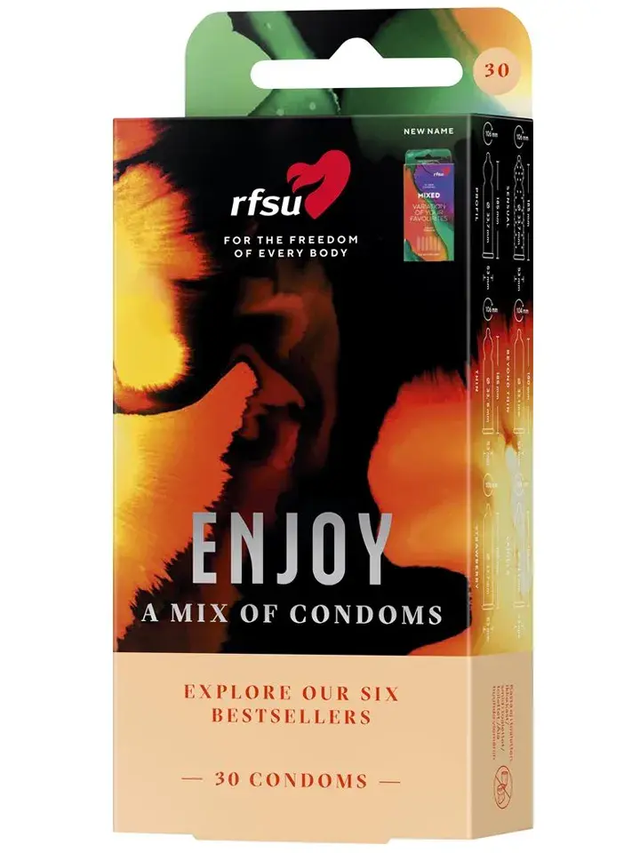 RFSU RFSU Enjoy A Mix Of Condoms 30-pack