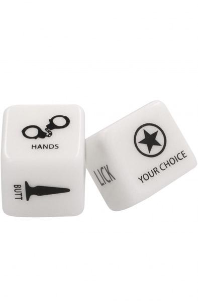 Shots Shots BDSM Naughty Dice Black