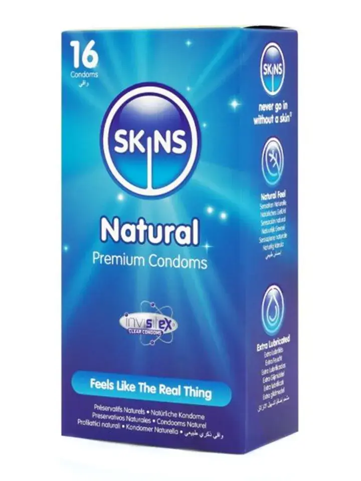 Skins Skins Natural Condoms 16-pack