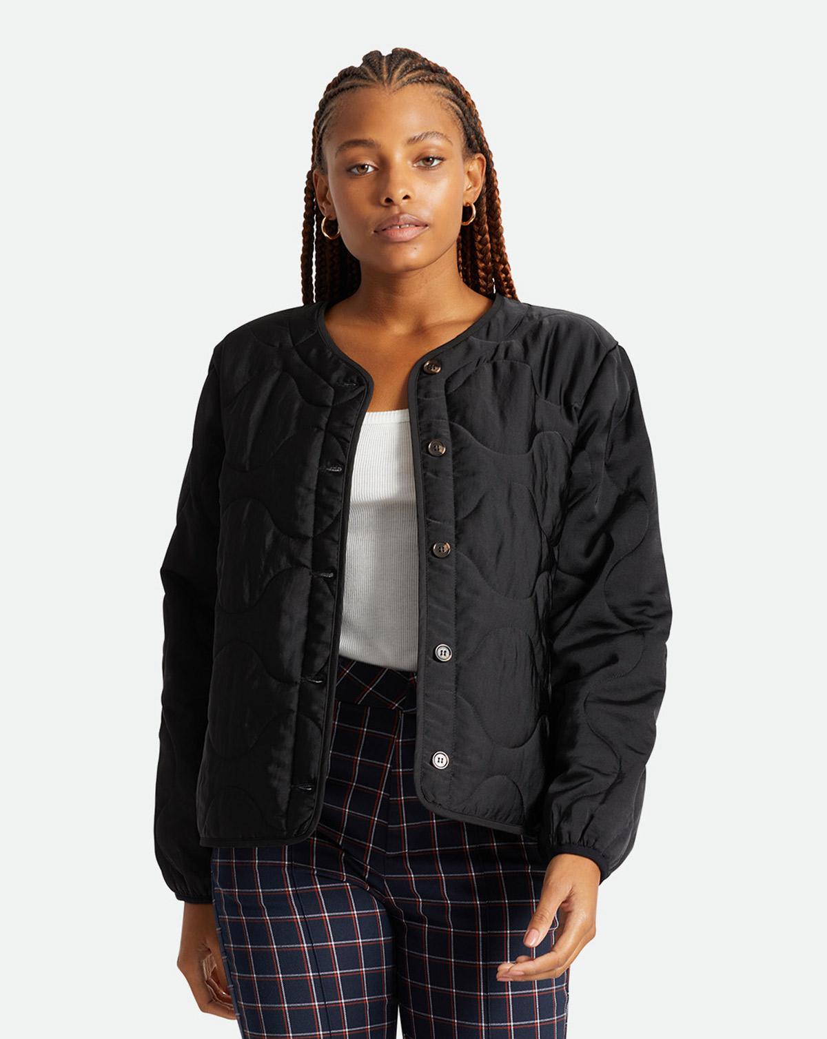 BRIXTON Brixton Flight Padded Jacket Svart