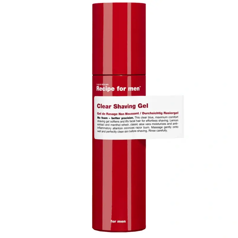 Recipe For Men Recipe for Men Clear Shaving Gel