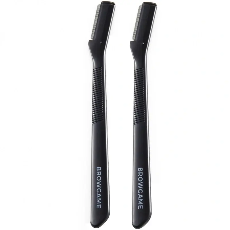 Browgame Cosmetic Browgame Cosmetic Eyebrow Shaping Knife - Duo Pack