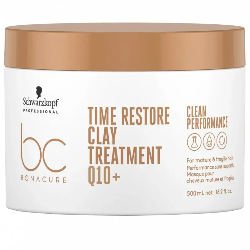 Schwarzkopf Professional Schwarzkopf Professional BC BonacureTime Restore Clay Treatment Q10+ (500ml)