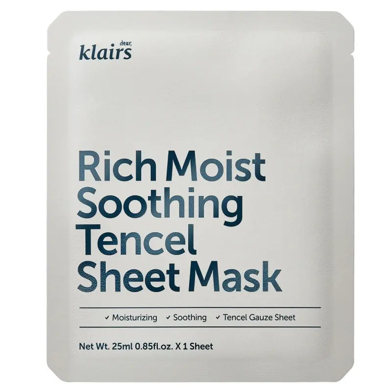 Klairs Klairs Rich Moist Soothing Tencel Sheet Mask