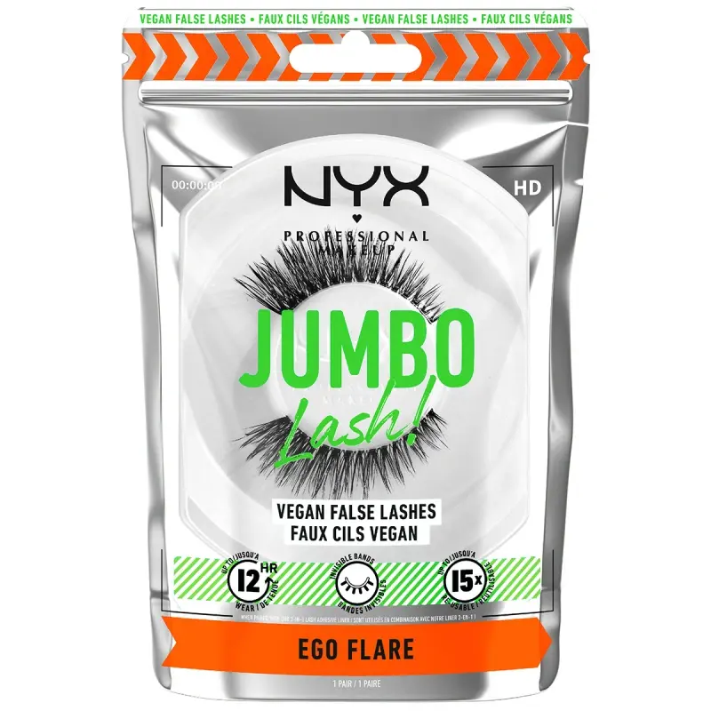 NYX Professional Makeup NYX Professional Makeup Jumbo Lash! Vegan False Lashes 05 Ego Flare