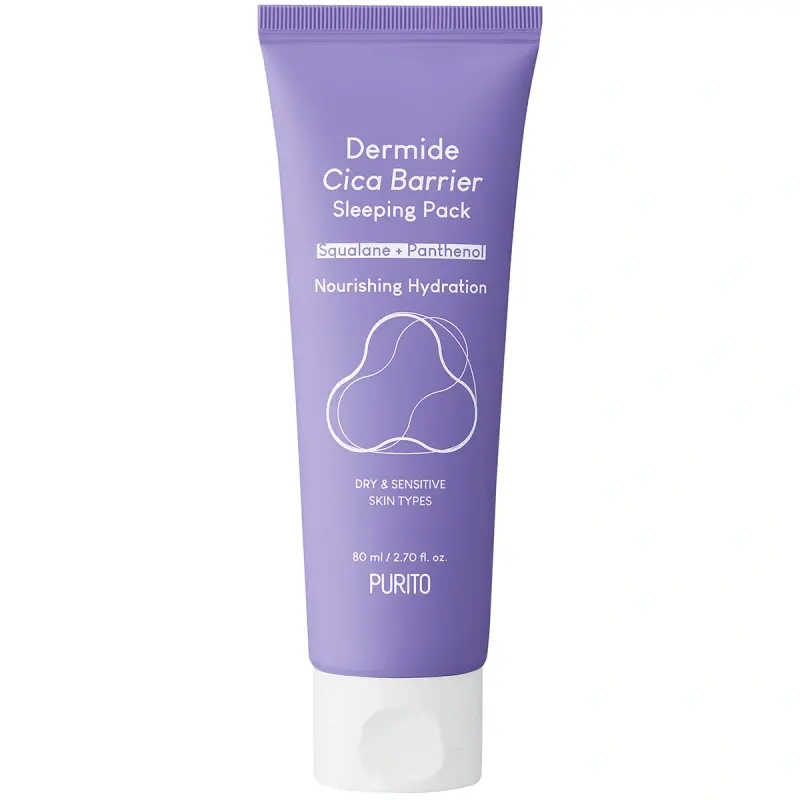 PURITO PURITO Dermide Cica Barrier Sleeping Pack (80 ml)