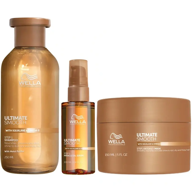 Wella Professionals Wella P Ultimate Smooth Trio (250 + 100 + 150 ml)