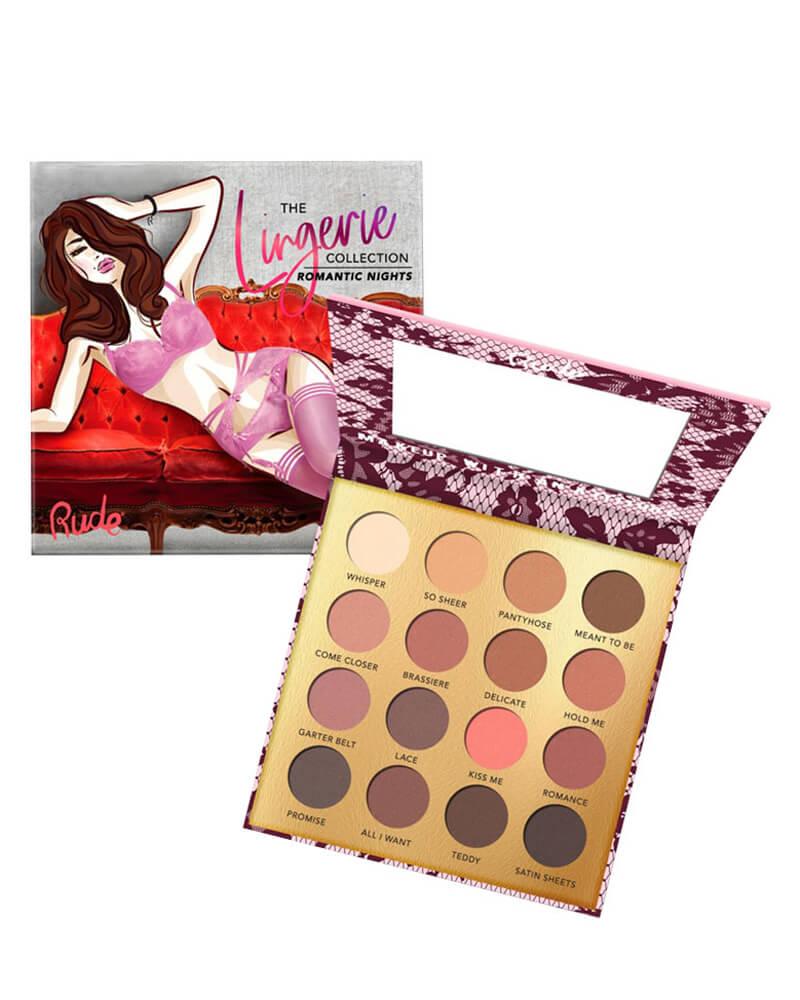 Rude Cosmetics Rude Cosmetics Lingerie Collection 16 Matte Eyeshadow Palette Romantic Night 15 g