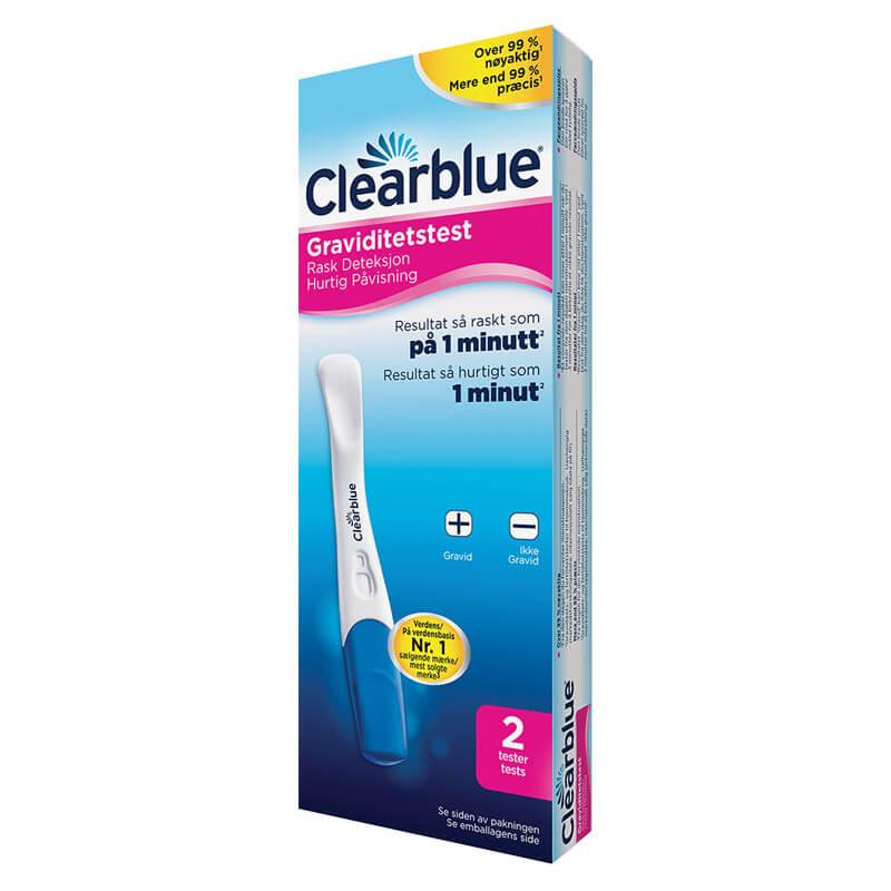 Clearblue Graviditetstest Rask Deteksjon