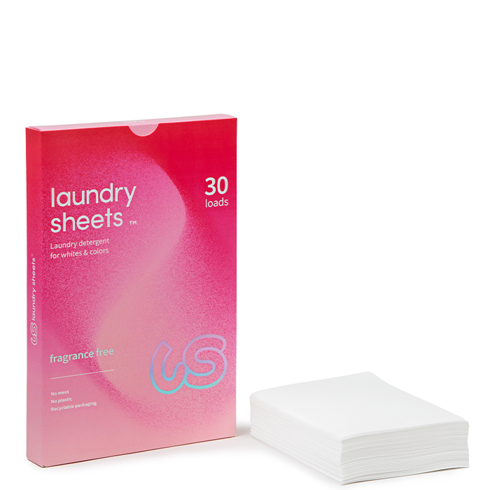 Laundry Sheets Vaskemiddelark Parfymefri 30-Pack