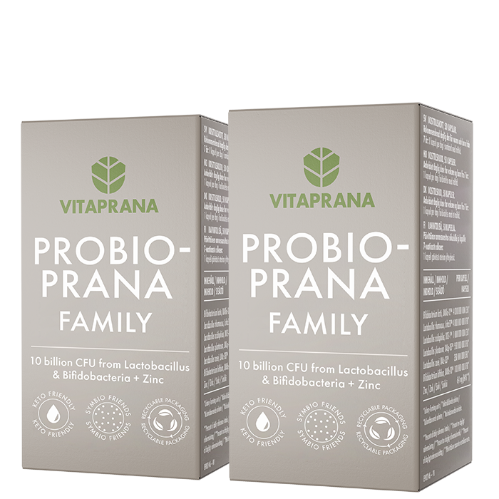 Vitaprana 2 x Probioprana Family 50 kapslar