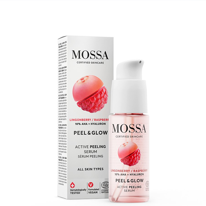MOSSA Peel And Glow Active Eksfolierende Serum 30 ml