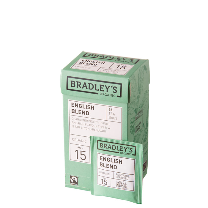 Bradley's Svart Te English Blend 50 g