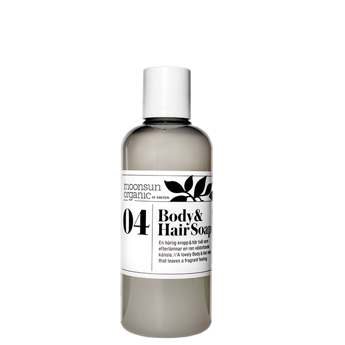 Moonsun Organic Of Sweden Kropps- og hårsåpe 200 ml