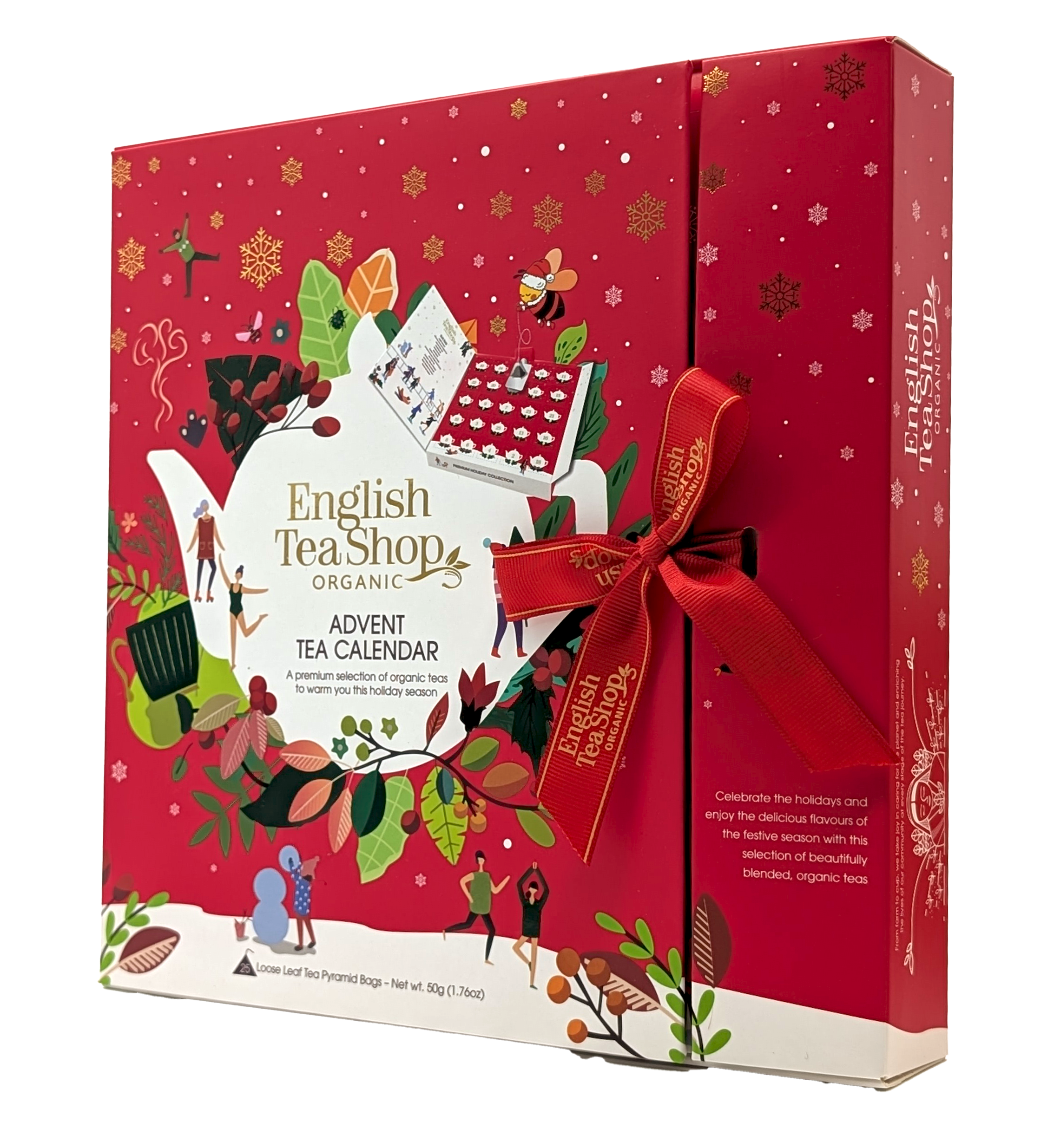 English Tea Shop Adventskalender Santa Red