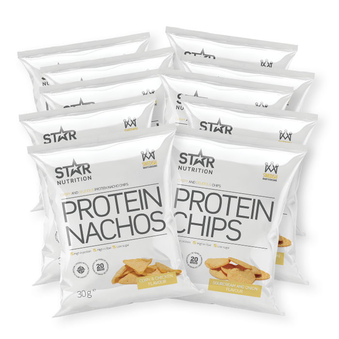 Star Nutrition 5 x Protein Chips + 5 x Protein nachos