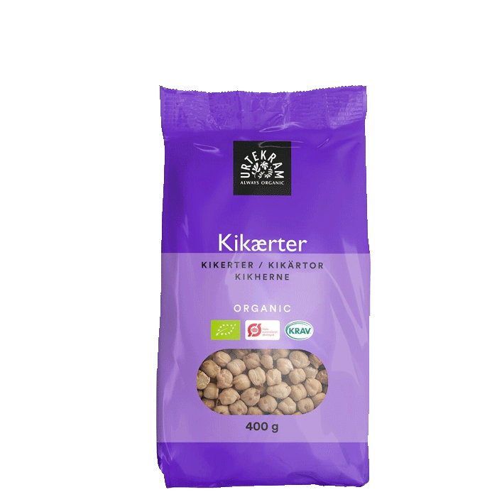 Urtekram Kikerter 400 g