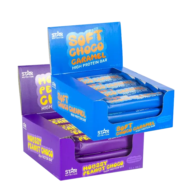 Star Nutrition 24 x Soft Protein Bar 55g