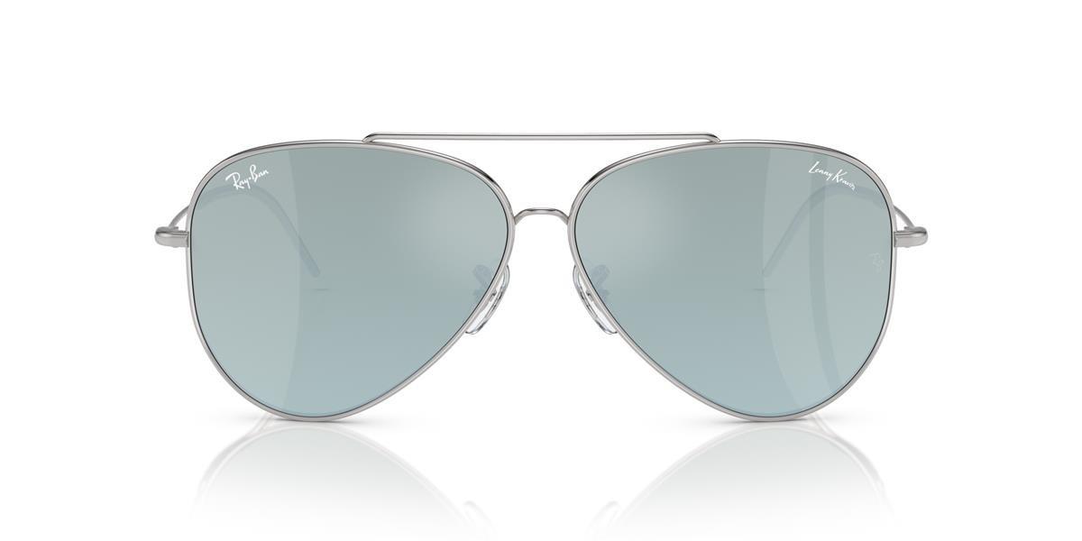 RAYBAN Ray-Ban RBR0101S Aviator Reverse Sølv