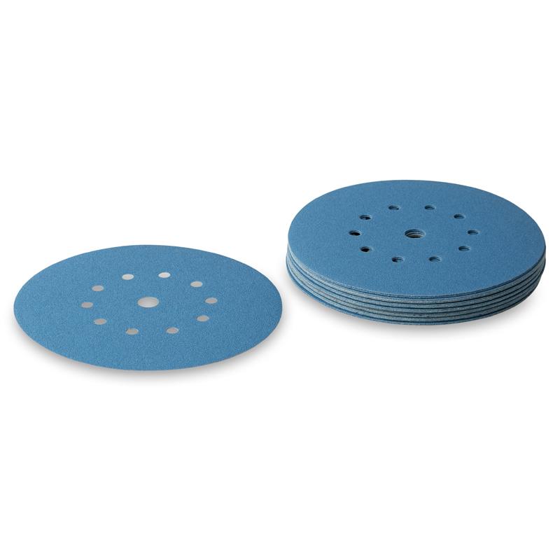 Cool Abrasives ø225 mm Giraffe-slipeskiver, 25 stk. Cool Blue Korn P80