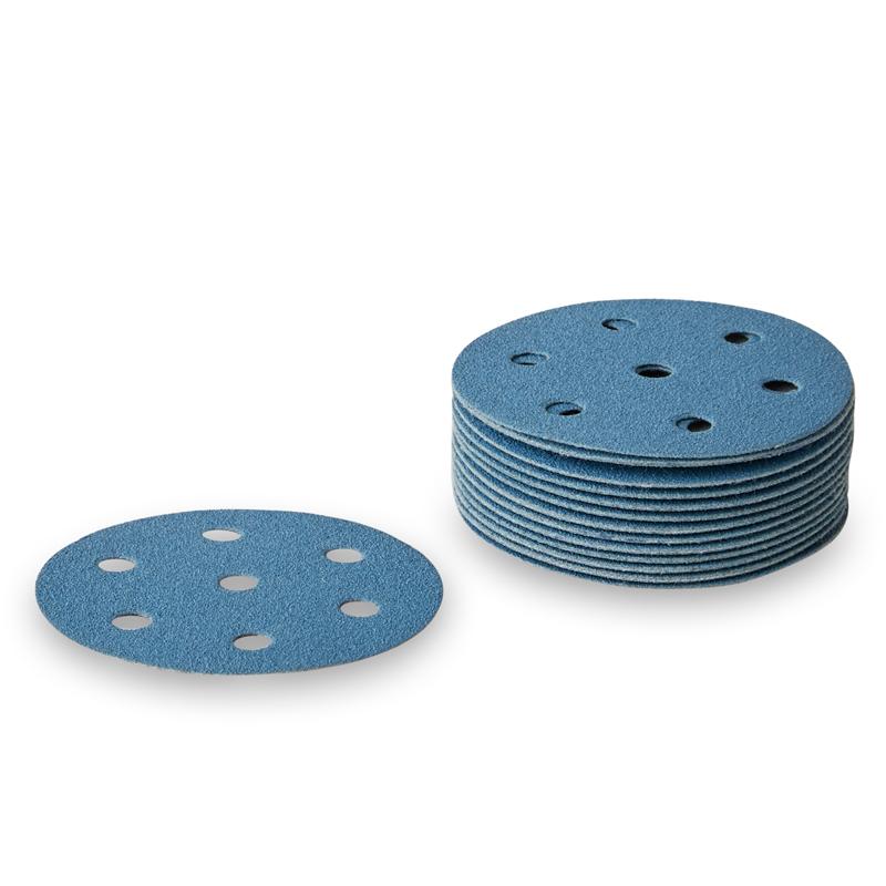 Cool Abrasives sliperondeller ø90mm 7 hull til Festool Rotex RO 90 DX - 25 stk Korn P40