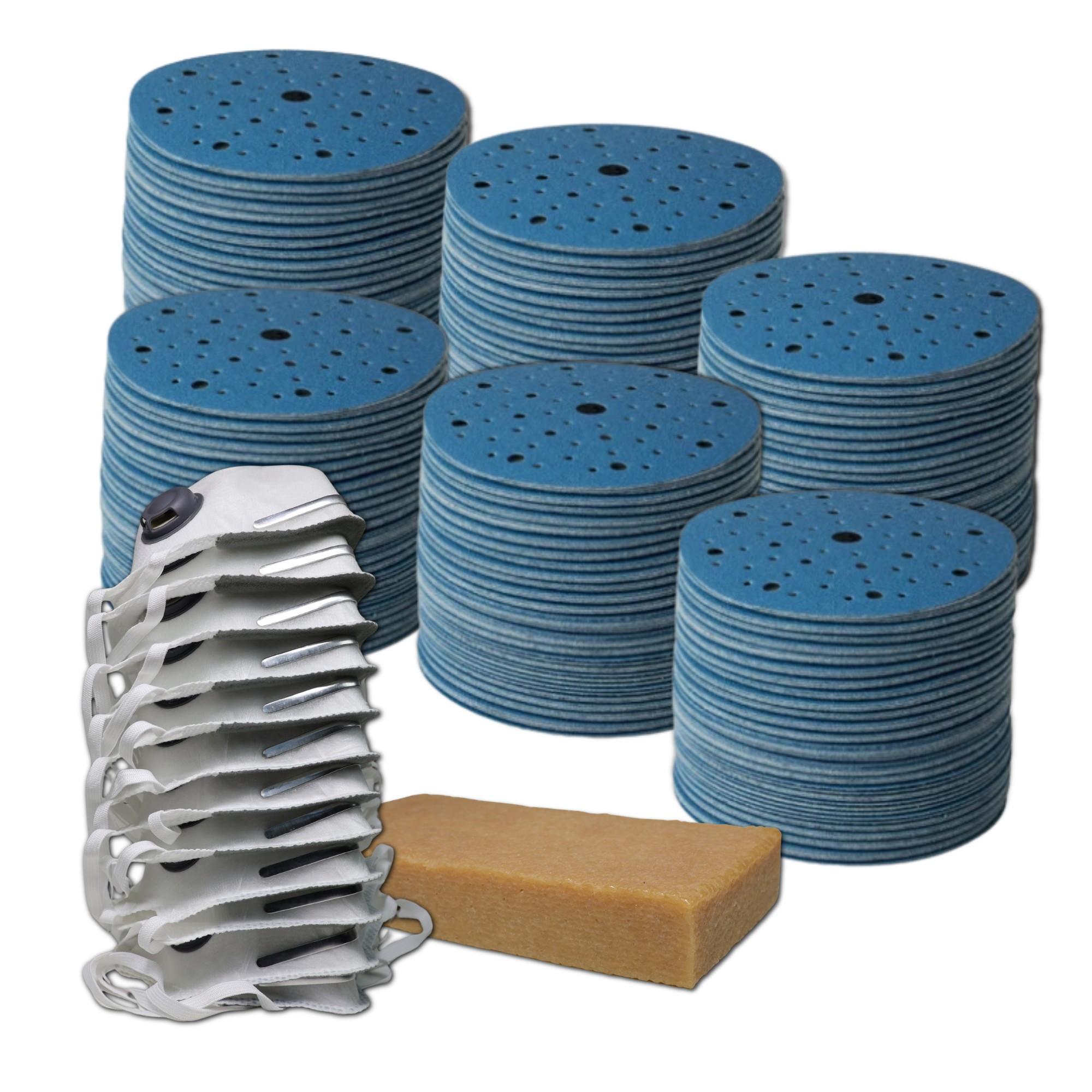 Cool Abrasives Komplett slipesett til Festool Ø150 mm sliperondeller + tilbehør