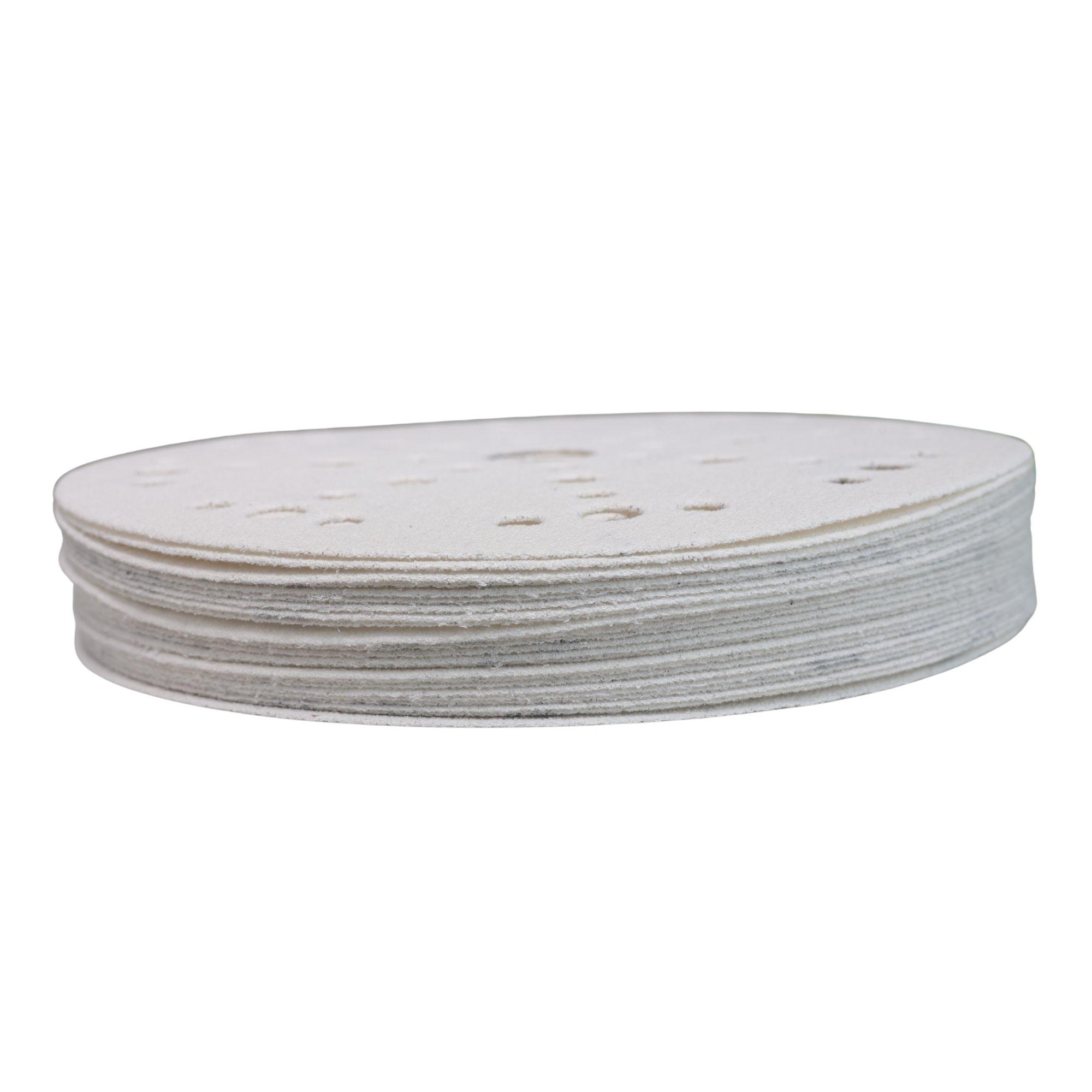Cool Abrasives 25 stk. Ø225 mm sliperondeller til Festool giraffslipere (Cool Abrasives White Disc) Korn P80