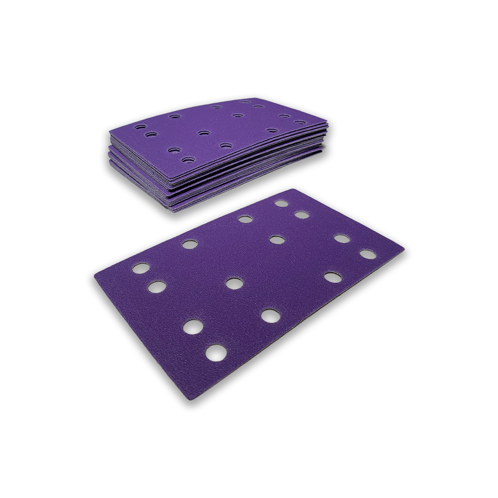 Cool Abrasives Cool Abrasives Sandpapir i ark 80x133 mm Cool Violet (25 stk) Korn P40