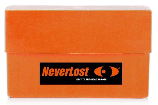 Never Lost Never Lost Neverlost Patronboks Lr 20-Skudd Patronboks For Kaliber 6,5x55 - 9,3x62 Black/Orange