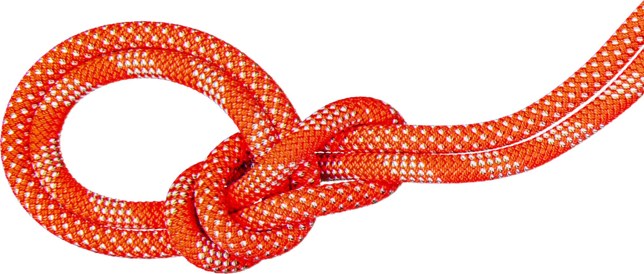 mammut Mammut 9.8 Crag Classic Rope Duodess 70m Vibrant Orange-white