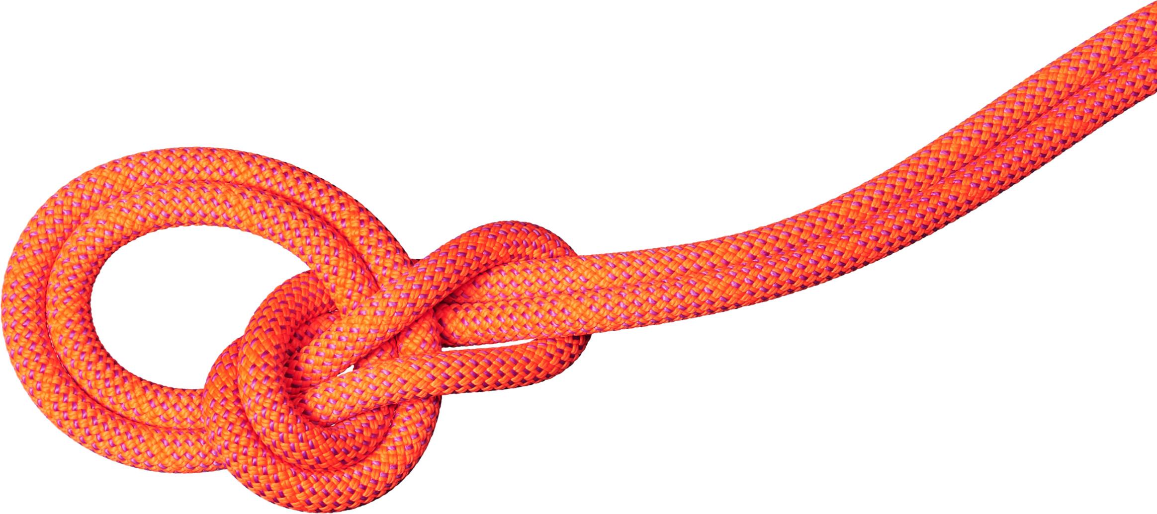 mammut Mammut 9.8 Crag Dry Rope 70m Vibrant Orange-lavandin