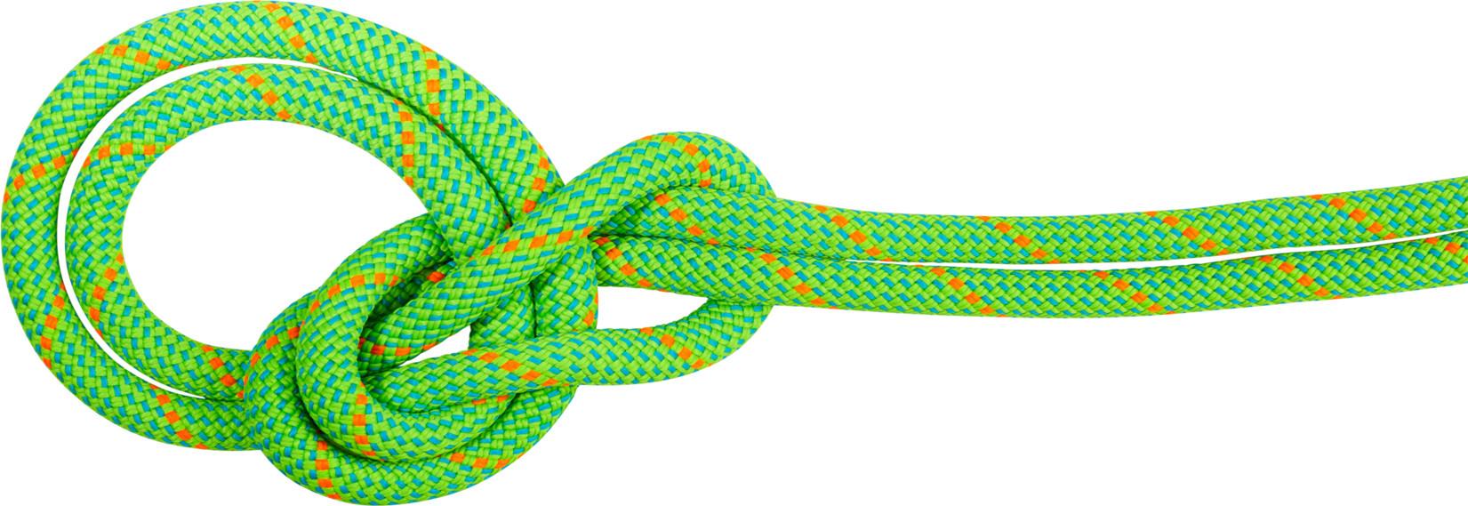 mammut Mammut 9.5 Crag Dry Rope 70m Neon Green-ocean