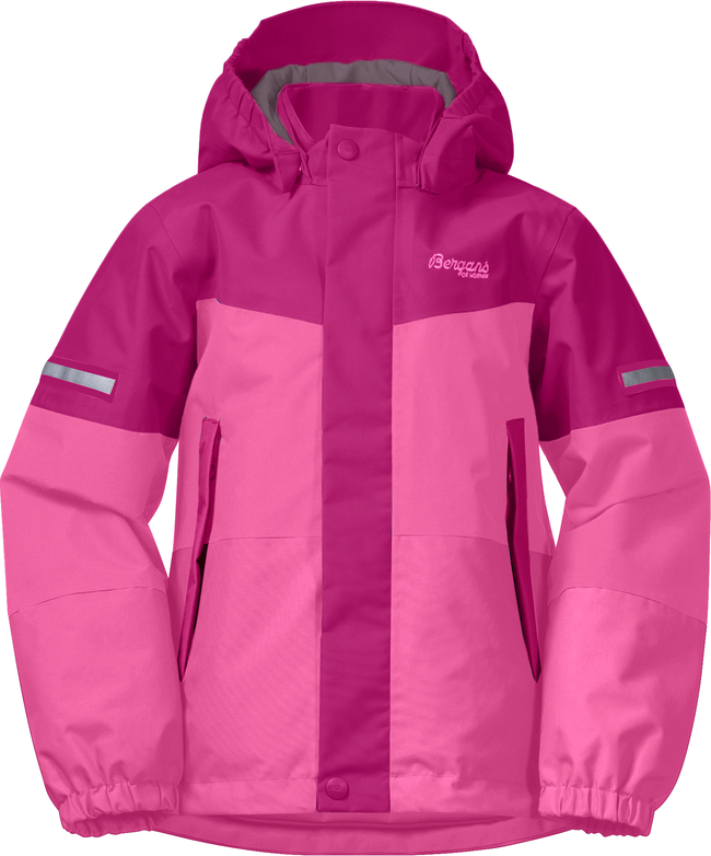 bergans Bergans Kids' Lilletind Insulated Jacket Ibis Rose/Fandango Purple
