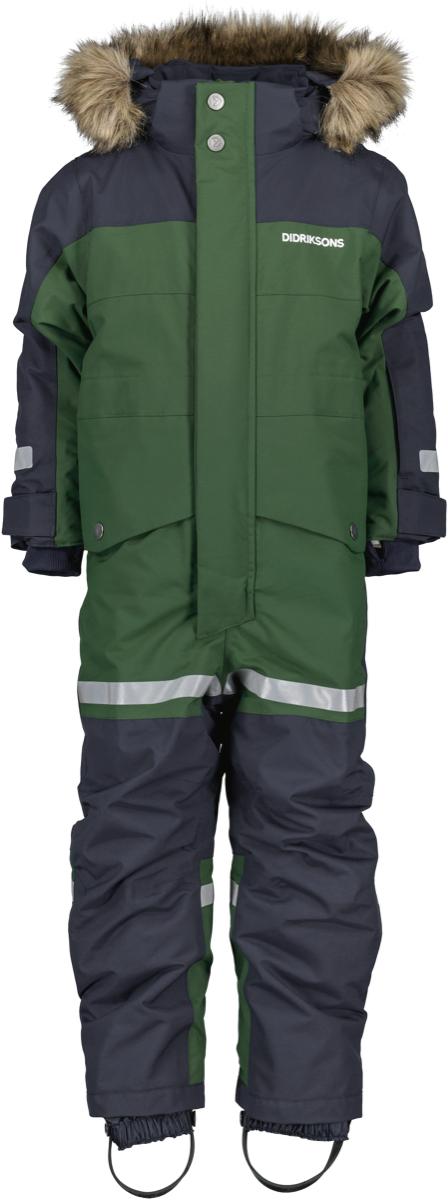 Didriksons Didriksons Kids' Bjärven Coverall 3 Pine Green