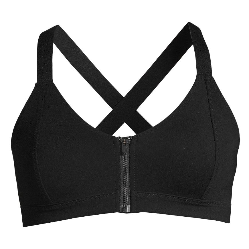 CASALL Casall Women's Scuba Zip Bikini Top Black