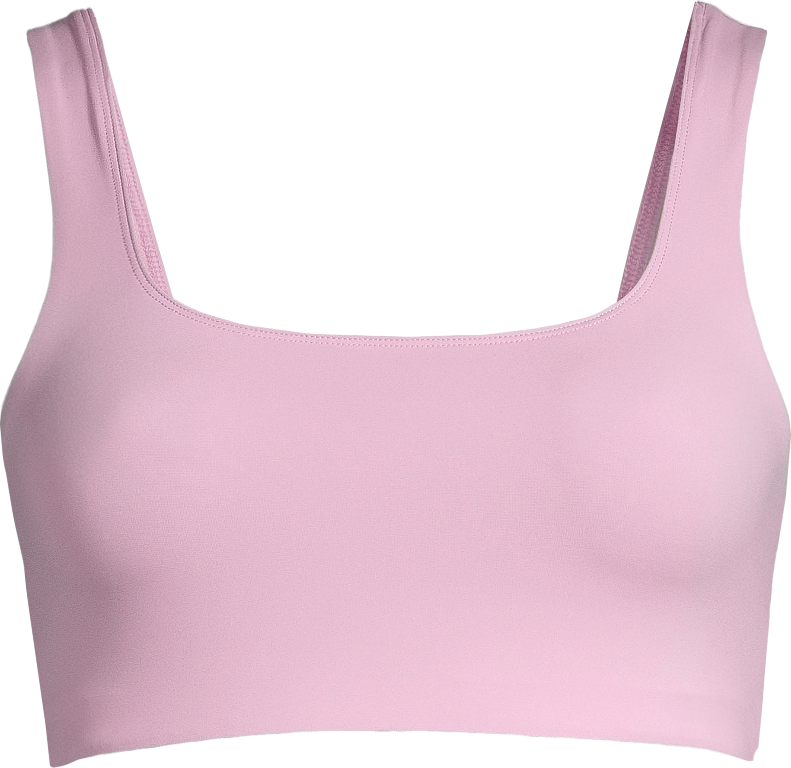 CASALL Casall Women's Square Neck Bikini Top Clear Pink