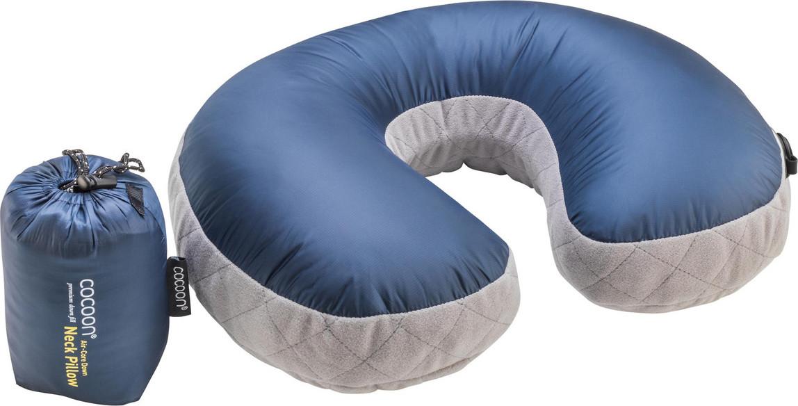 Cocoon Cocoon U-Shaped Down Neck Pillow Dark Indigo/Grey